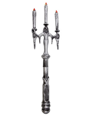 Kerzenständer 60cm grau