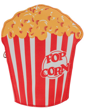 Tasche Popcorn rot/weiß | Kostümzubehör & Accessoires für Karneval & Halloween | Deiters
