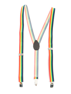 Hosenträger Regenbogen | Kostümzubehör & Accessoires für Karneval & Halloween | Deiters