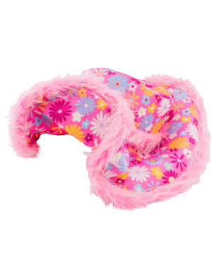 Hut Hippie Blumen pink one size