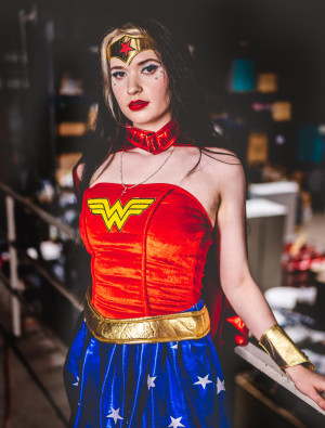 Superheldin Set 2-tlg.