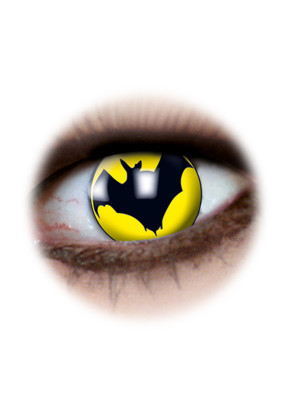 Kontaktlinsen Bat Yellow
