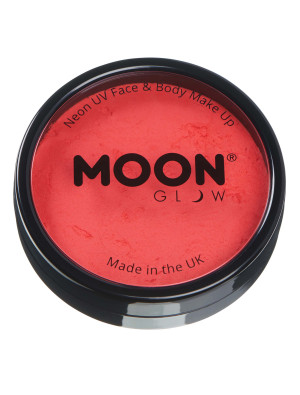 Aqua-Schminke Neon UV 36g neonrot