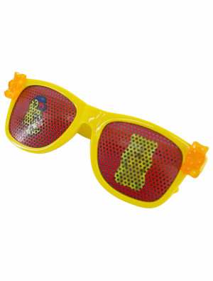 Brille HARIBO Goldbären bunt