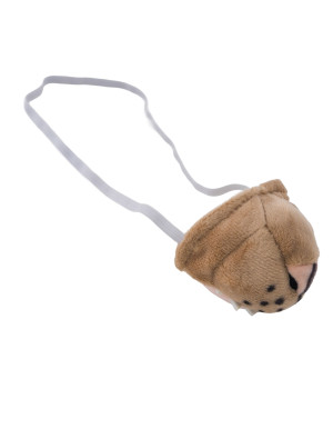 Nase Plüsch Löwe braun
