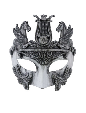 Augenmaske Krieger grau | Kostümzubehör & Accessoires für Karneval & Halloween | Deiters