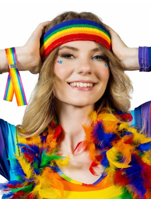 Stirnband rainbow