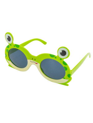 Brille Frosch grün