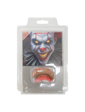 Zähne Horrorclown beige | Kostümzubehör & Accessoires für Karneval & Halloween | Deiters