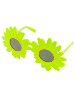 Brille Blume grün