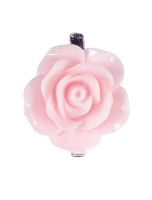 Clip Rose 2,5cm 6 Stk. rosa