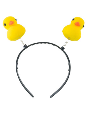 Haarreif Enten gelb