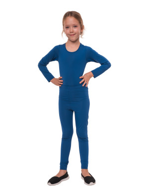 Leggings Kinder blau 140/152
