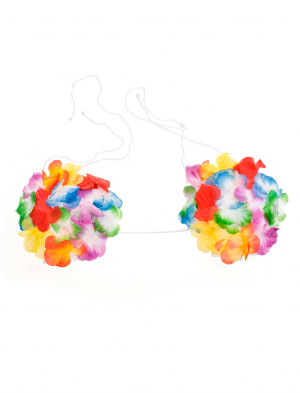 Hawaii BH Muscheln mit Blumen