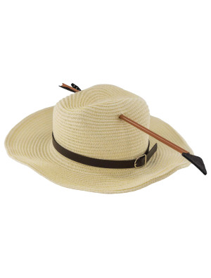 Hut mit Pfeil beige one size