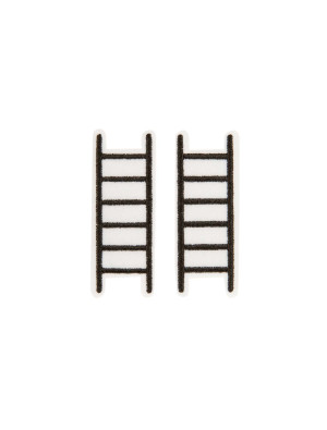 Bügelpatch Leiter 2 Stk. 7 cm