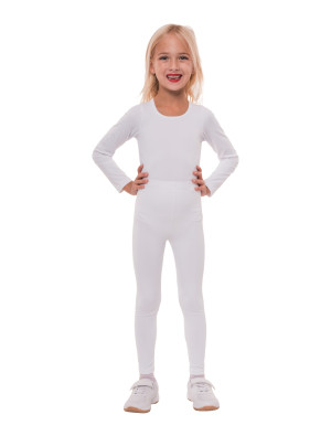 Leggings Kinder weiß 116/128