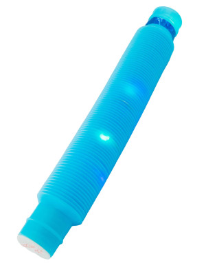 LED Röhre ausziehbar blau