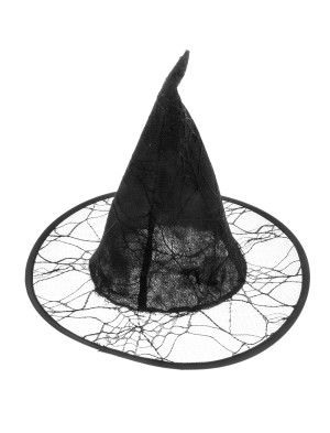 Hexenhut Kinder schwarz 56