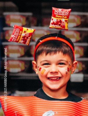 Haarreif HARIBO Happy-Cola bunt