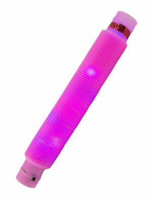 LED Röhre ausziehbar pink