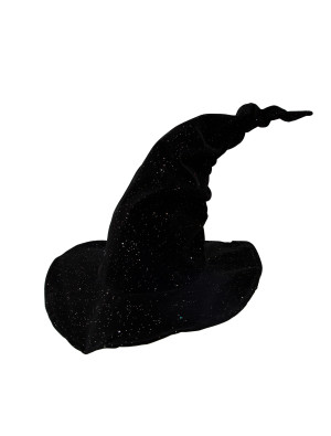 Hexenhut mit Glitzer schwarz 59 | Kostümzubehör & Accessoires für Karneval & Halloween | Deiters