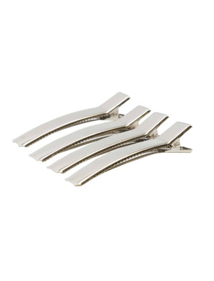 Haarspangen 4er Set silber