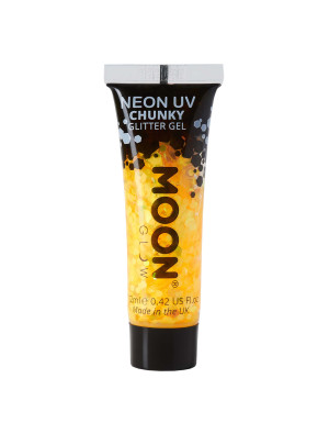 Glitzergel Chunky Neon UV 12ml gold