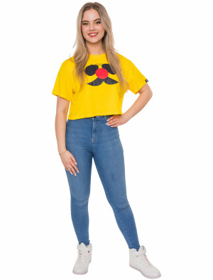 JIS Crop Shirt Jeck im Sunnesching Damen gelb L-XL