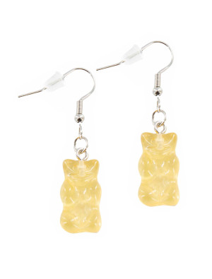 Ohrringe HARIBO Goldbären weiß