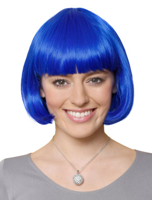Perücke Pagenkopf blau one size | Kostümzubehör & Accessoires für Karneval & Halloween | Deiters
