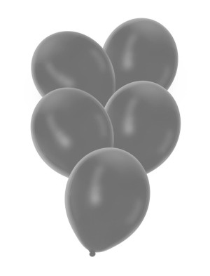 Luftballons grau 100er Btl. 90/100
