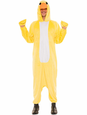 Overall Ente Plüsch für Herren in gelb | Karneval | Tierkostüme | Deiters