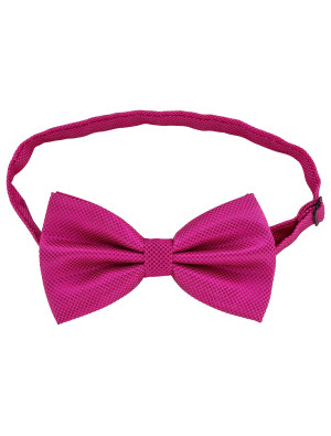 Fliege mit Webmuster pink