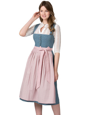 Dirndl Madeline, Damen, Blau | Trachtenmode für Oktoberfest | Deiters