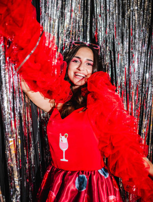 Boa aus Tüll 180cm rot | Kostümzubehör & Accessoires für Karneval & Halloween | Deiters