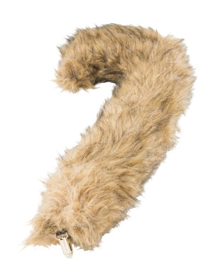 Schwanz Wolf braun
