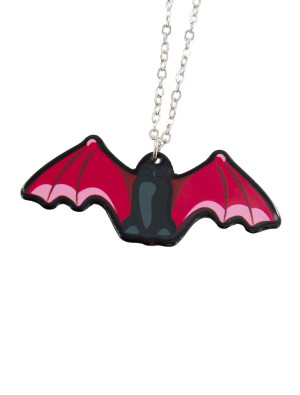 Halskette HARIBO Vampire rot
