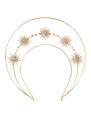 Haarreif Heiligenschein gold