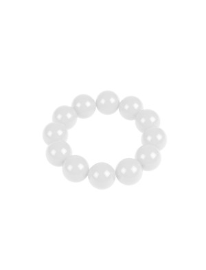 Armband Perlen weiß