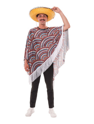 Poncho Mexico bunt one size