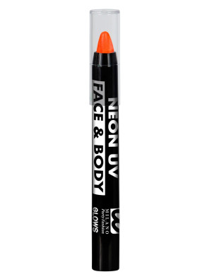 Schminkstift UV herausdrehbar neonorange
