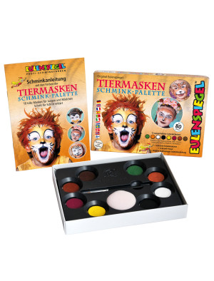 Aqua Schminkpalette Tiermasken