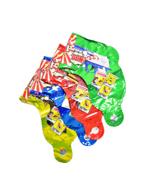 Konfettipistole aufblasbar 4 Stk. bunt | Partydeko für Karneval, Halloween & mehr | Deiters