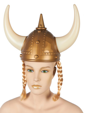 Wikingerhelm mit Zöpfen | Kostümzubehör & Accessoires für Karneval & Halloween | Deiters