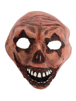 Latexmaske verbranntes Gesicht