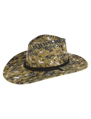 Cowboyhut Pixel camouflage | Kostümzubehör & Accessoires für Karneval & Halloween | Deiters