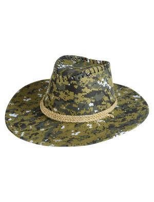 Cowboyhut Pixel camouflage | Kostümzubehör & Accessoires für Karneval & Halloween | Deiters
