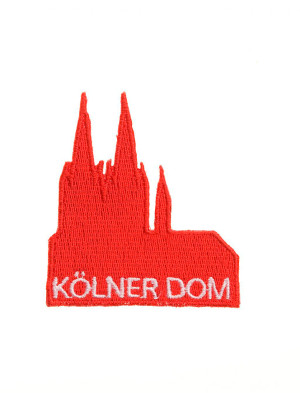 Bügelpatch Kölner Dom 7cm