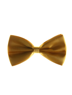 Fliege Satin gold